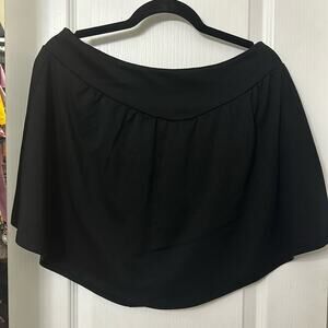 Shasa black tennis skirt size L